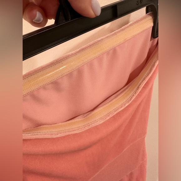 Norma Kamali Pink Velvet Strapless Dress - Picture 7 of 12